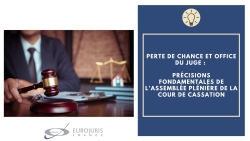 Perte de chance et office du juge